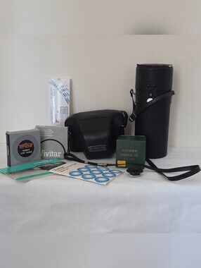 SET of Yashica Vintage Camera with Accessories